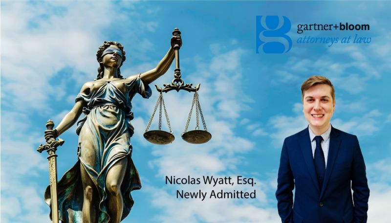 Nicolas Wyatt, Esq. Newly Admitted