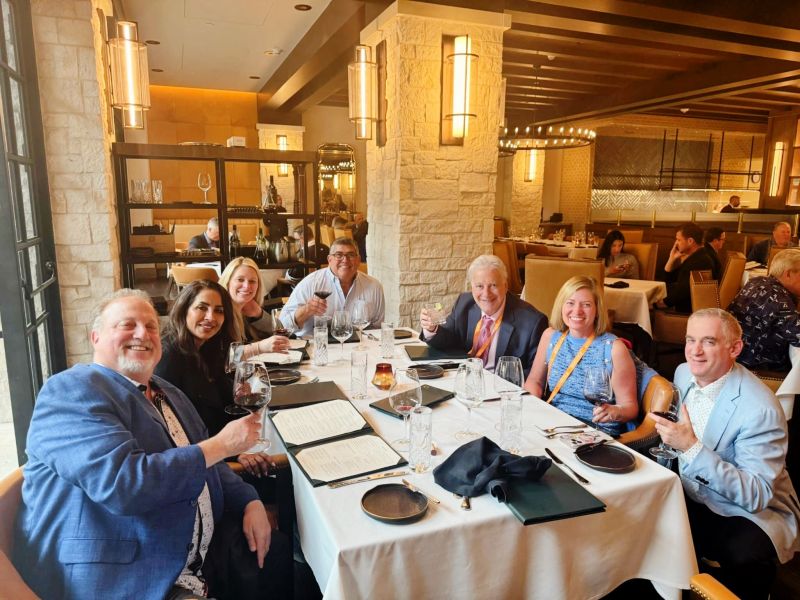 group of people at dining table